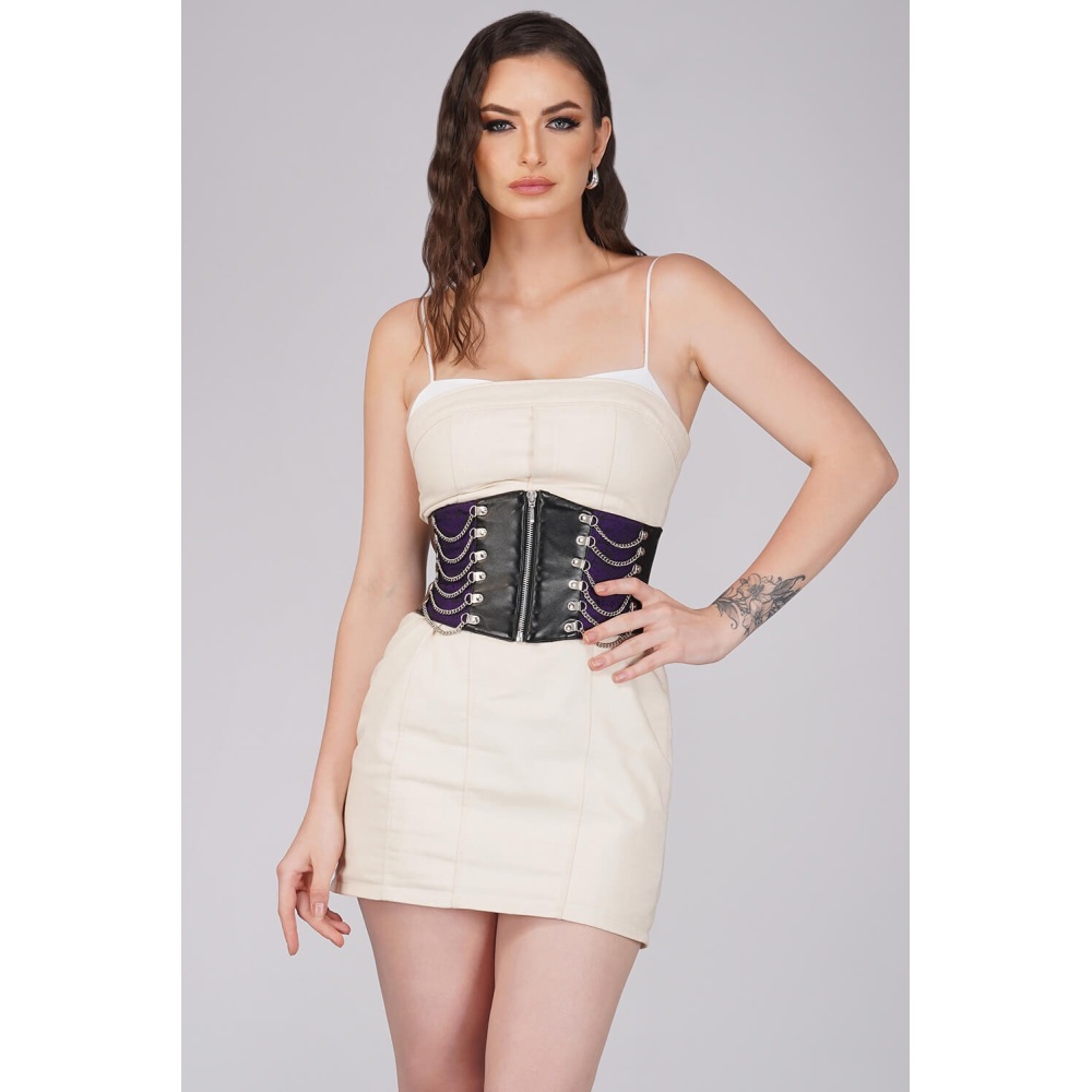 Attitude Corsets - Raynae Korsettgürtel - Lila